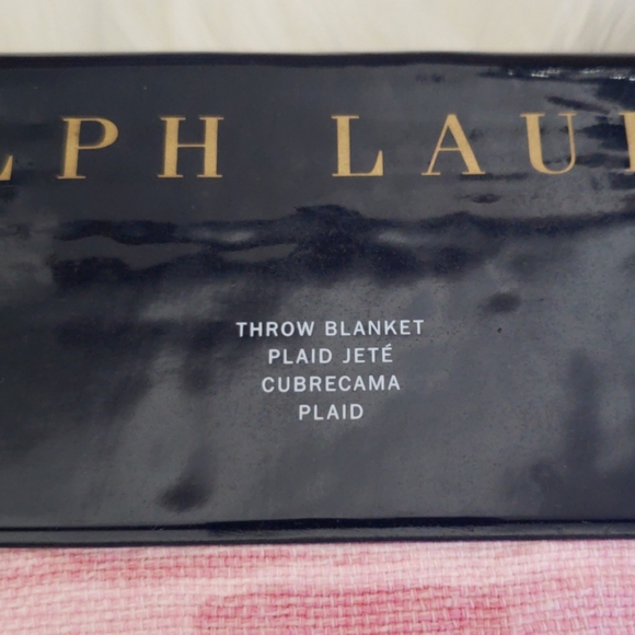 Ralph Lauren Home Meadow Lane Britt Linen Throw - Picture 8 of 8